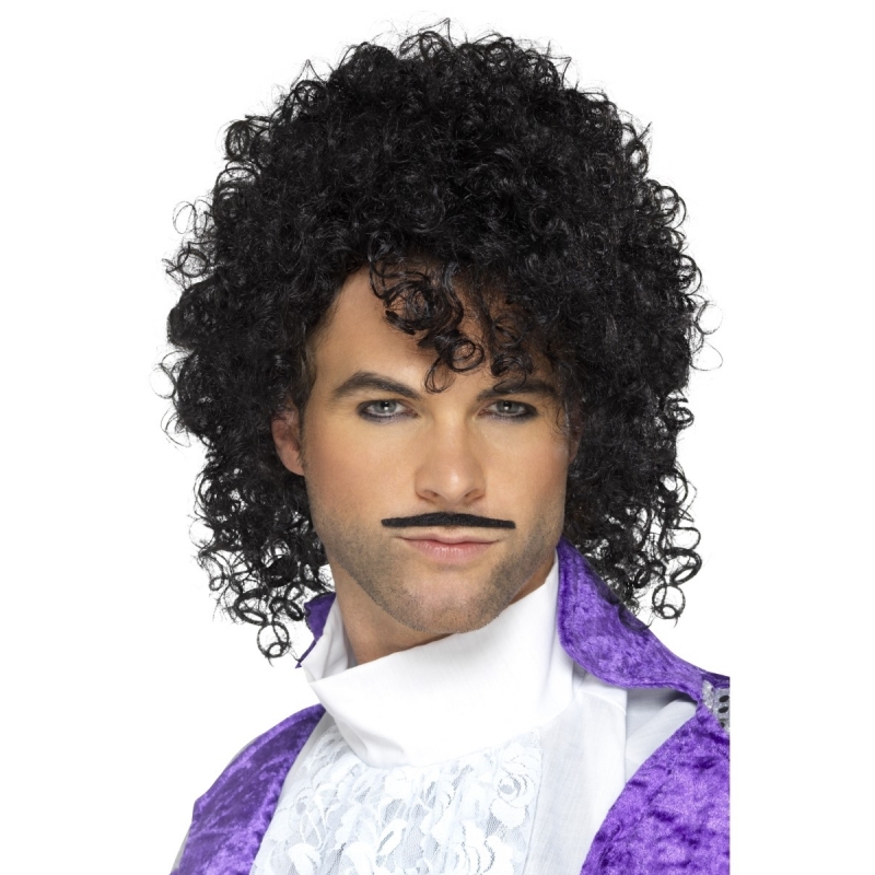 Jaren 80 popster purple verkleed set -