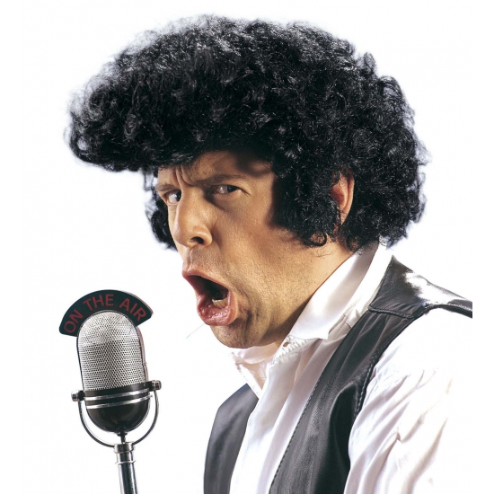 Tom Jones look pruik -