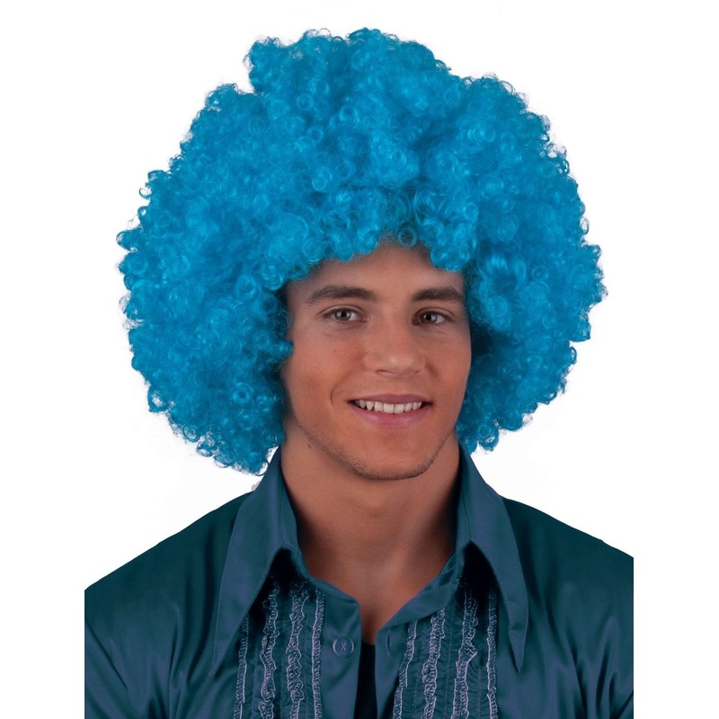 Turquoise afropruik -