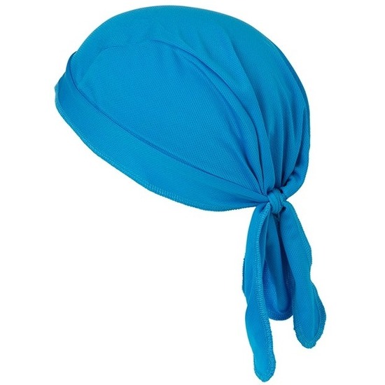 Bandana - Polyester - blauw - hoofddoek - Sport - Fitness -