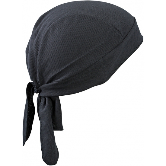 Sport bandana volwassen zwart -
