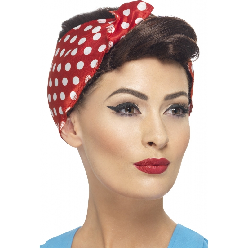 Damespruik Rosie the Riveter -
