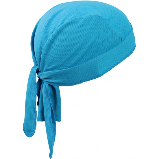 Sport bandana volwassen turquoise -