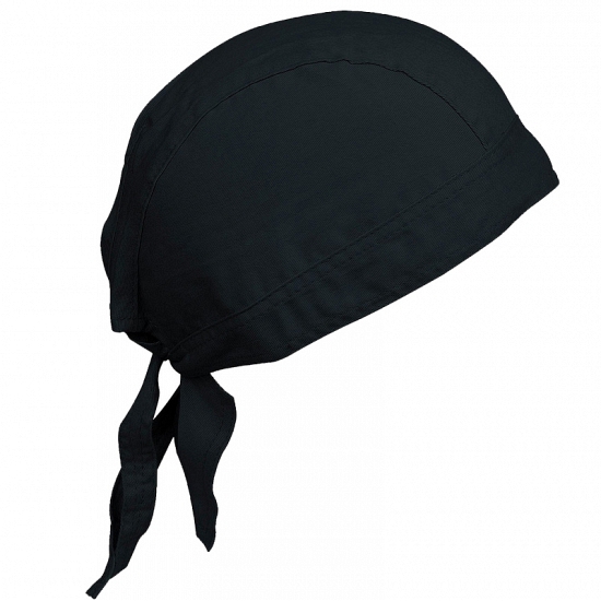 Kariban dames bandana zwart -