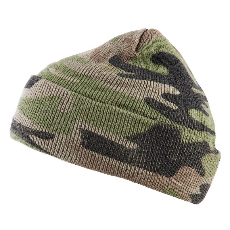 Fostex Camouflage muts - commando - volwassenen - leger One size -