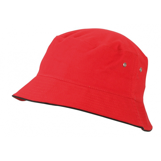 Rood kinder vissershoedje -