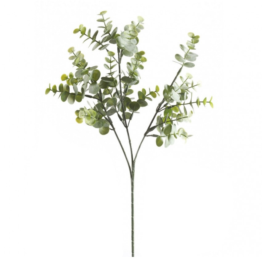 Kunstplant Eucalyptus takken 65 cm grijs/groen -