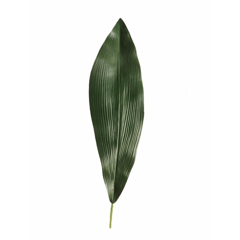 Kunstplant Aspidistra blad 75 cm donkergroen -