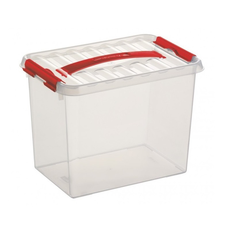 Opberg box/opbergdoos 9 liter 30 x 20 x 22 cm kunststof -