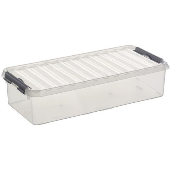 Opberg box/opbergdoos 6,5 liter 48,5 x 19 x 10,5 cm kunststof -