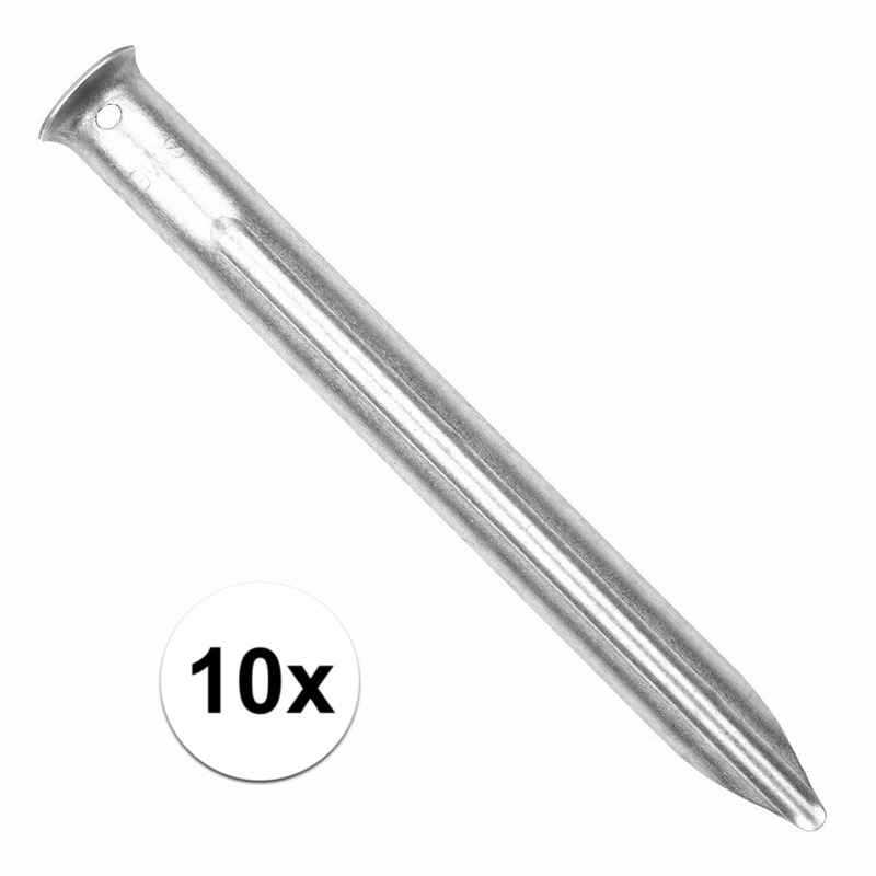 10 stuks tent haringen 24 cm -