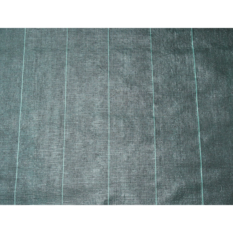 Zwart gronddoek/onkruiddoek 2 x 5 meter -