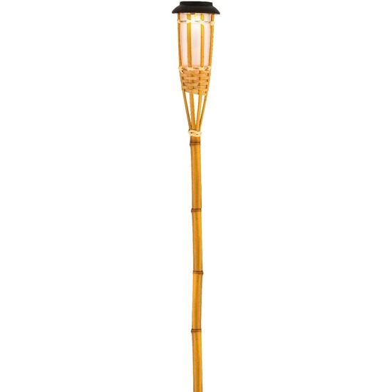 Tuinfakkel met solar verlichting - Bodi - 54 cm - LED vlam -