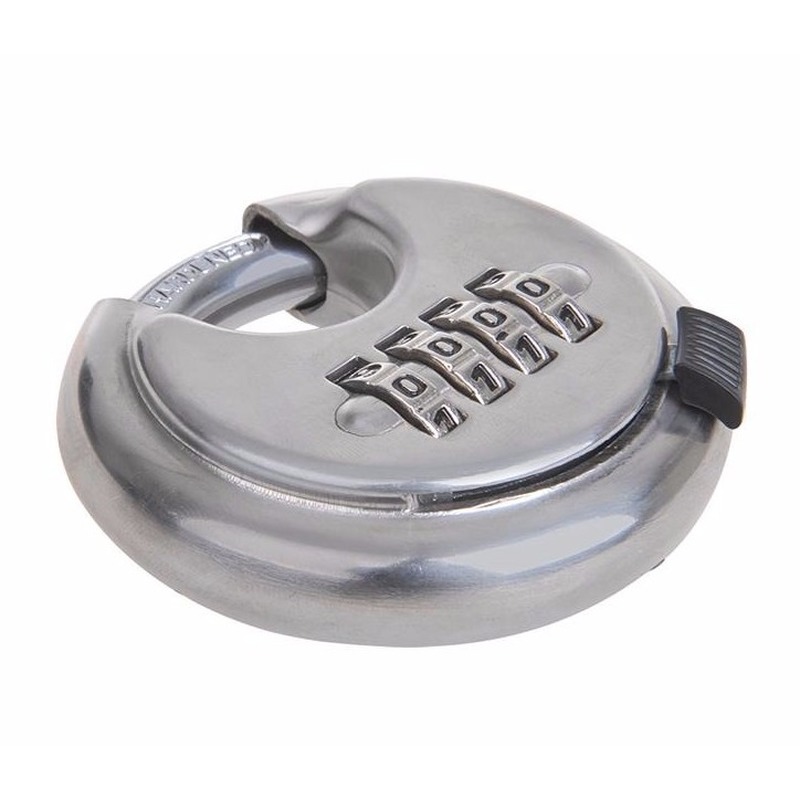 Discusslot - 70 mm - cijfer combinatie - gehard staal - slot - cijferslot -