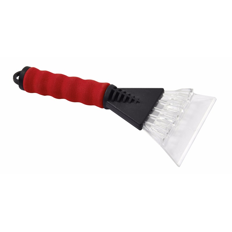 1x IJskrabbers soft grip rood 25 cm -