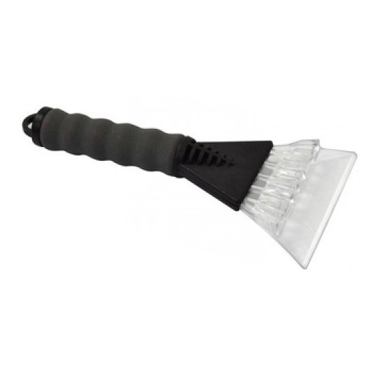 IJskrabber soft grip grijs 25 cm -