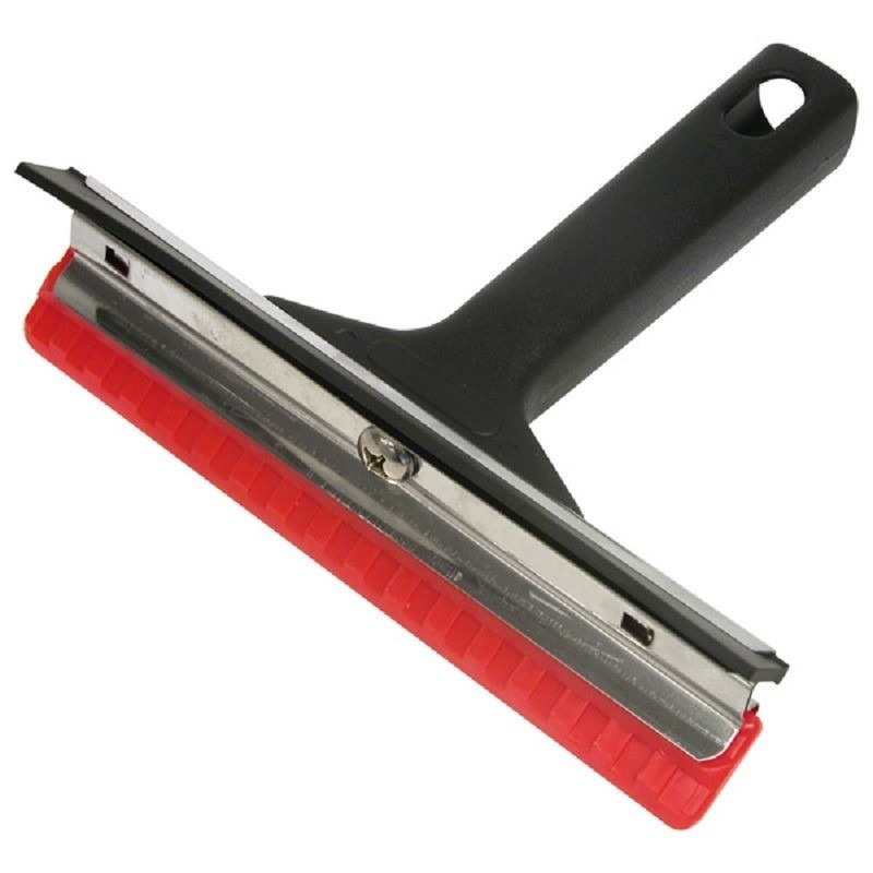 IJskrabber/ijsschraper met raamwisser 17 cm -