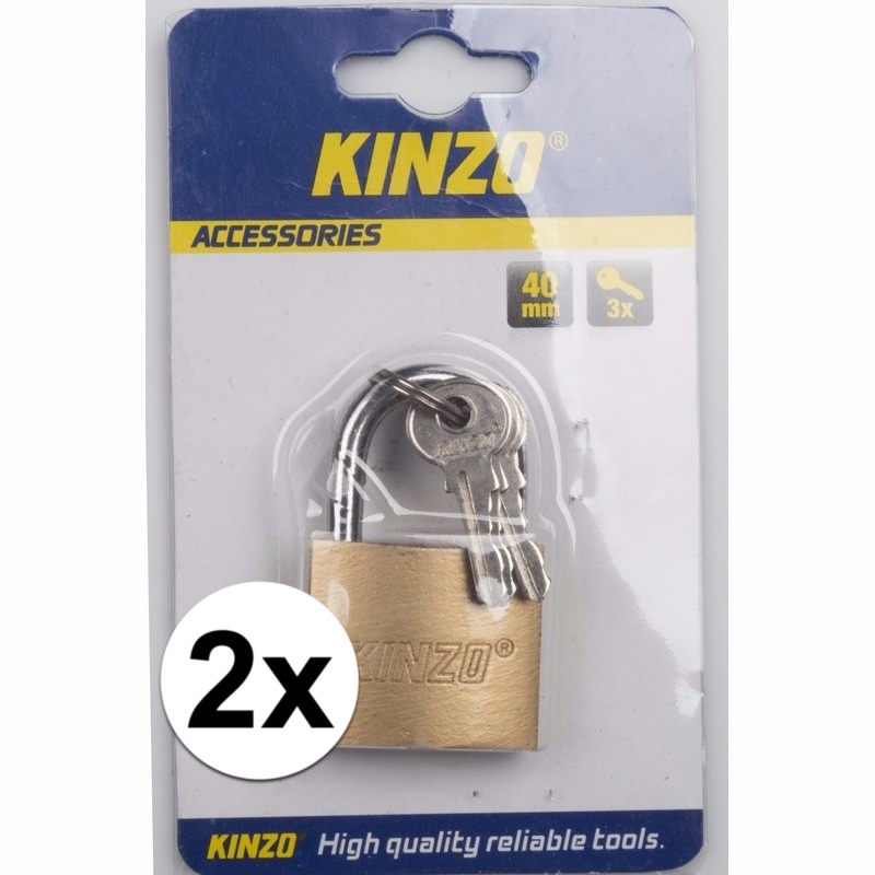 2x hangslot 40mm -