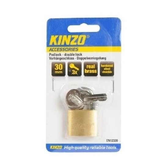 Hangslot van staal 30 mm -