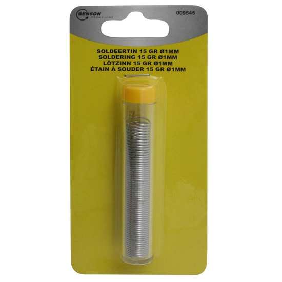 Soldeertin voor soldeerbout 15 gram 1 mm -