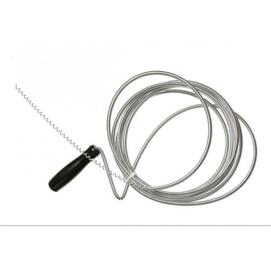 Onstoppingsveer - 3 meter - sanitair ontstopper - riool afvoerpijpen ontstoppen -