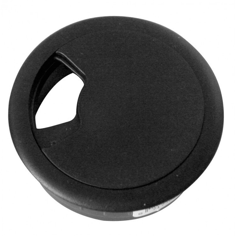 Kabeldoorvoer element - zwart - Dia 60 mm - Elektra kabeldoorvoeren buizen en goten -