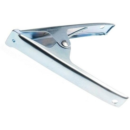 Zeilklem/zeilclip van metaal 15 cm -