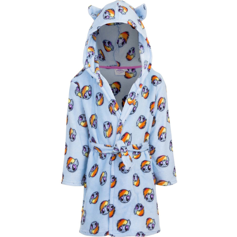 My Little Pony badjas blauw met capuchon voor kinderen 128 (8 jaar) -