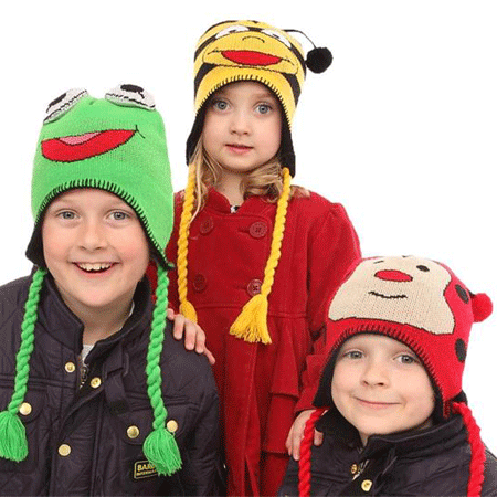 Lieveheersbeestje muts voor kids -