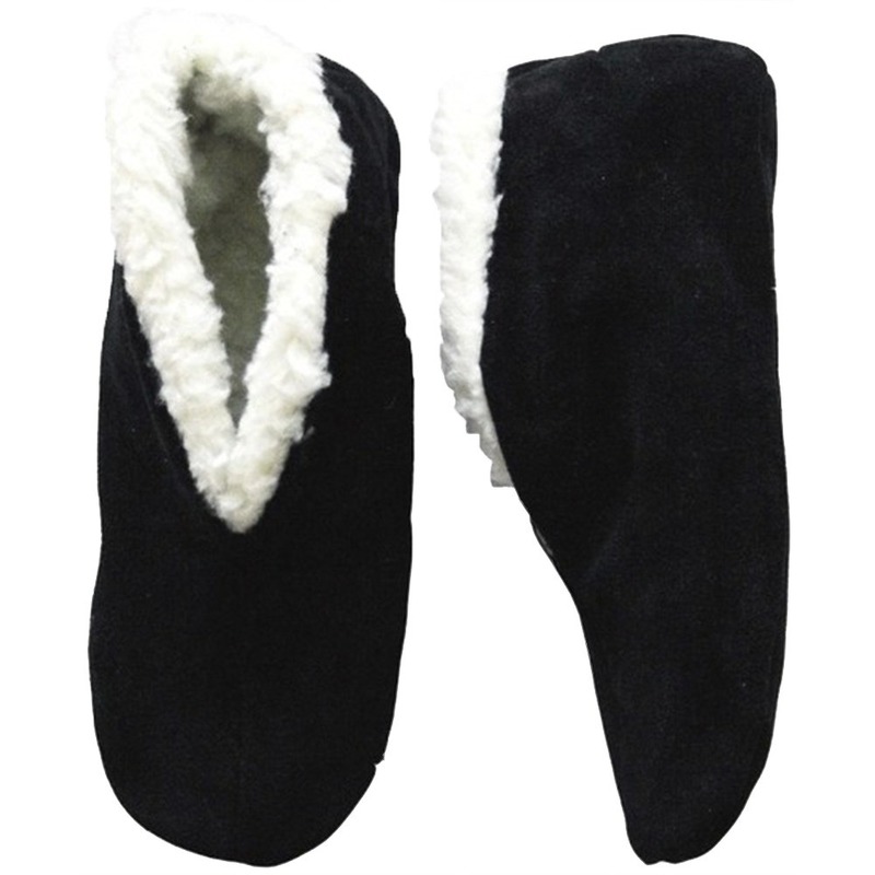 Zwarte Spaanse sloffen/pantoffels voor dames/heren 42 -