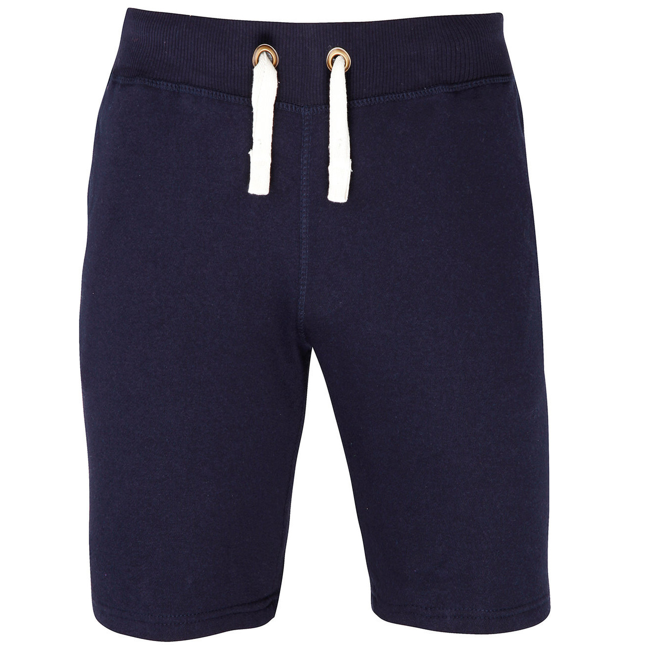 Korte broek of shorts Campus voor heren - donkerblauw - katoen/polyester - badstof L -