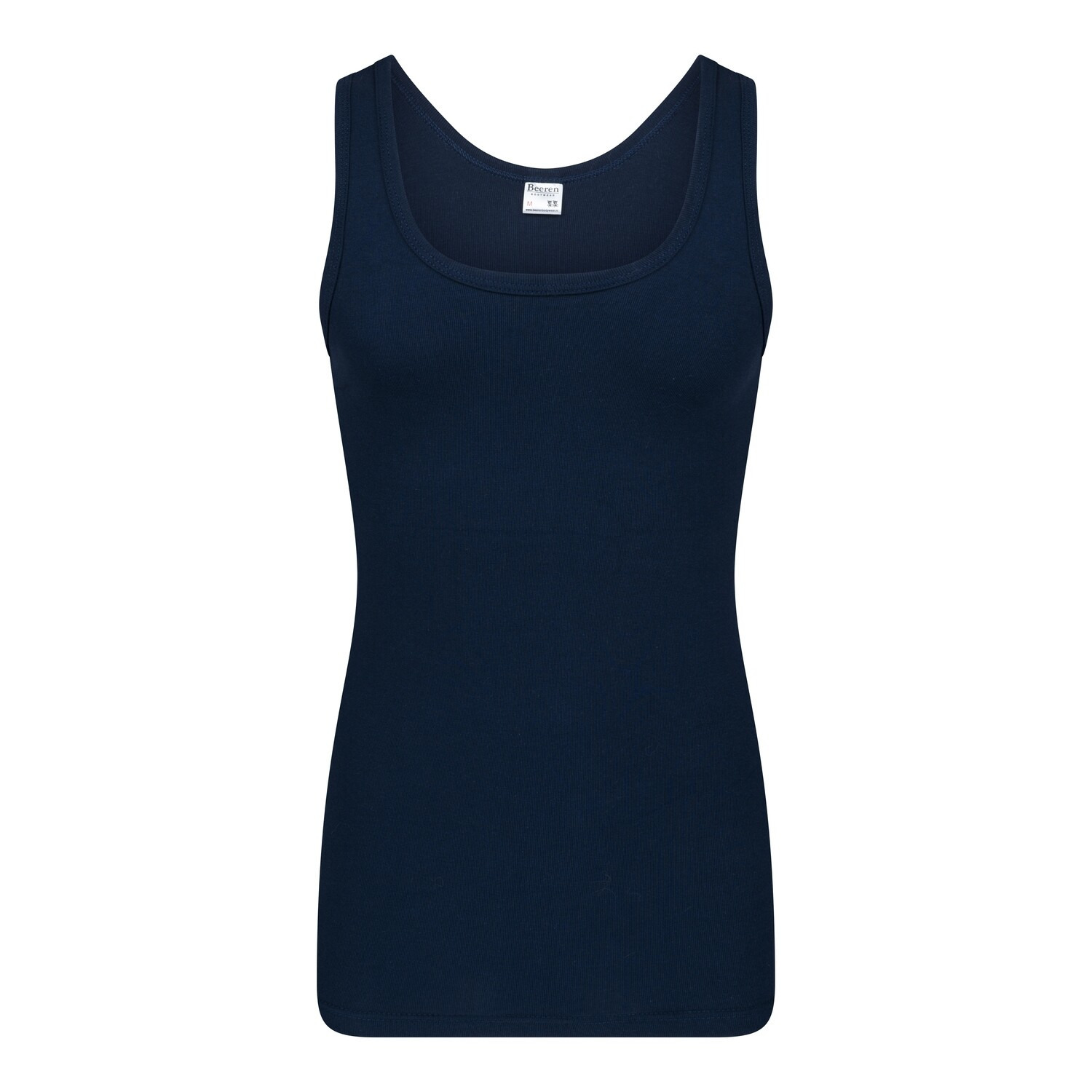 Beeren Hemd - navy blauw - 100% katoen - heren - singlet - ondergoed 2XL -