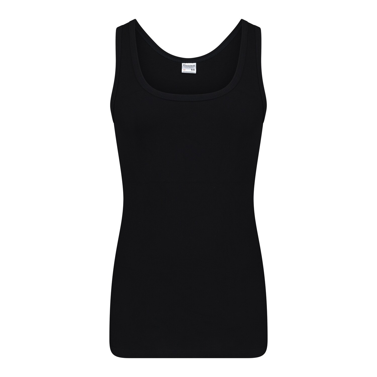 Beeren Hemd - zwart - 100% katoen - heren - singlet - ondergoed L -