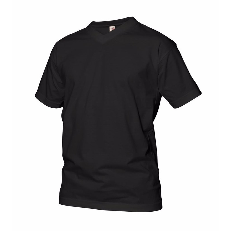 Grote maten t-shirt V-hals 4XL 4XL -