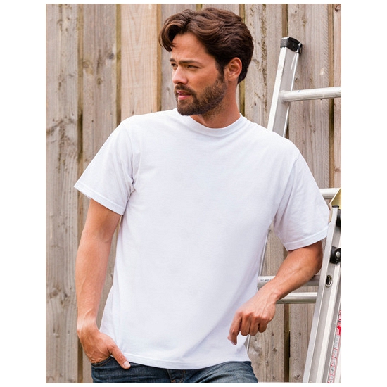 Wit grote maten t-shirt 4XL 4XL -