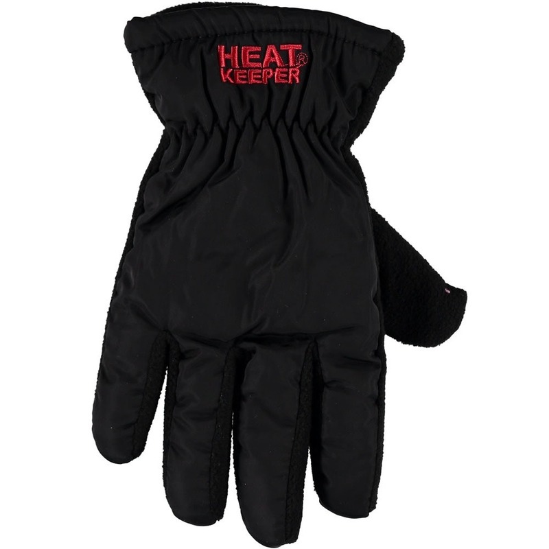 Thermo mega handschoenen zwart voor dames -