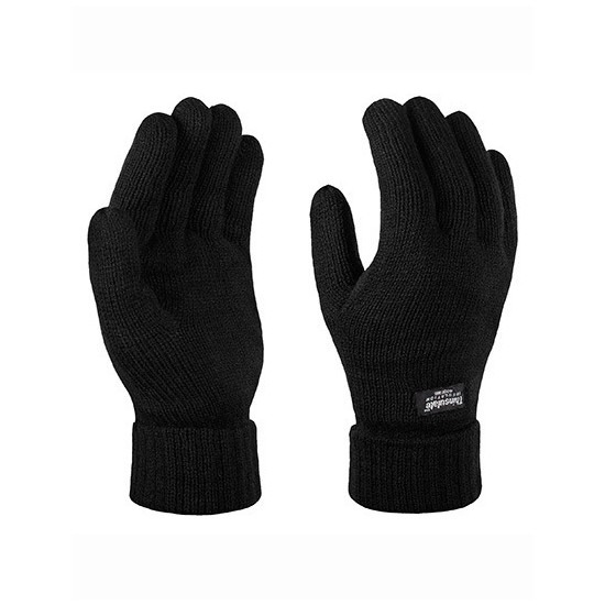 Thinsulate handschoenen zwart voor volwassenen -