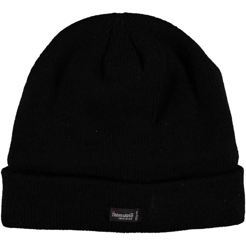 Heat Keeper Thermo wintermuts/beanie - zwart - heren/dames - water/windproof One size -