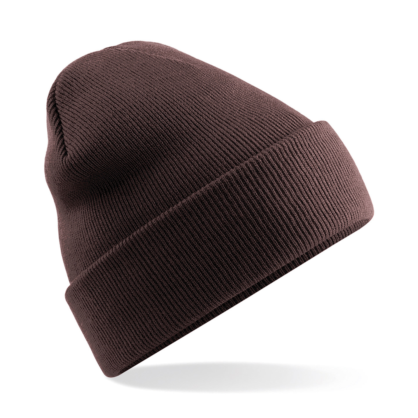 Beechfield basic winter muts/beanie - bruin - acryl - volwassenen - Winter Essentials/accessoi One size -