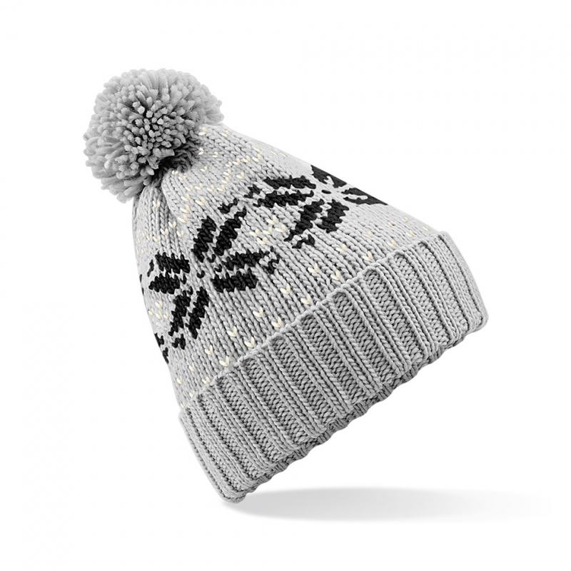 Wintermuts Snowstar grijs voor volwassenen -