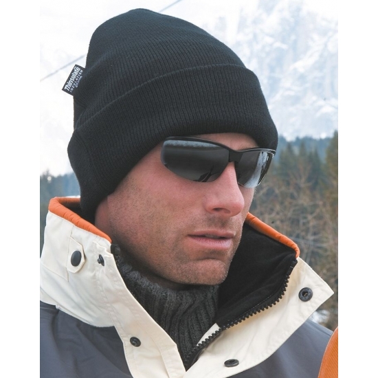 Result Winter skimuts - zwart - volwassenen - wintermuts - One size - Acryl One size -