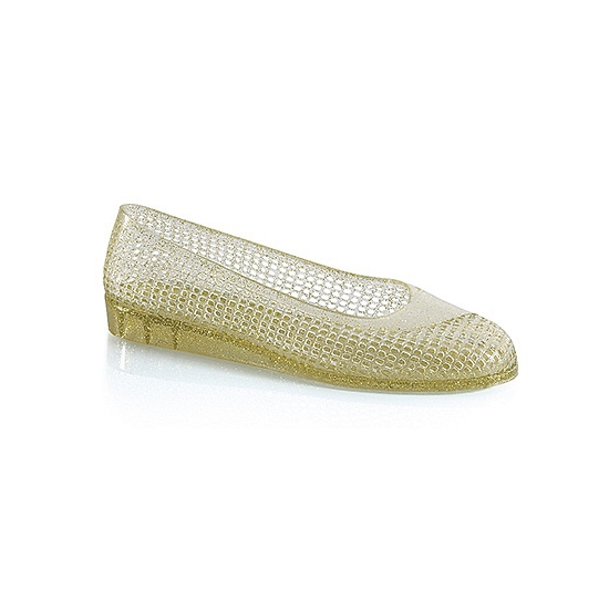 Gouden waterschoenen ballerina voor dames 38 -