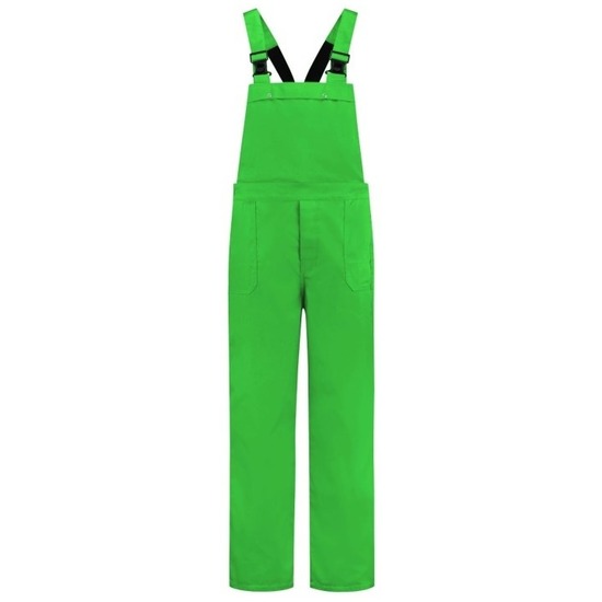 Grote maten groene tuinbroek voor volwassenen 4XL (48/60) -