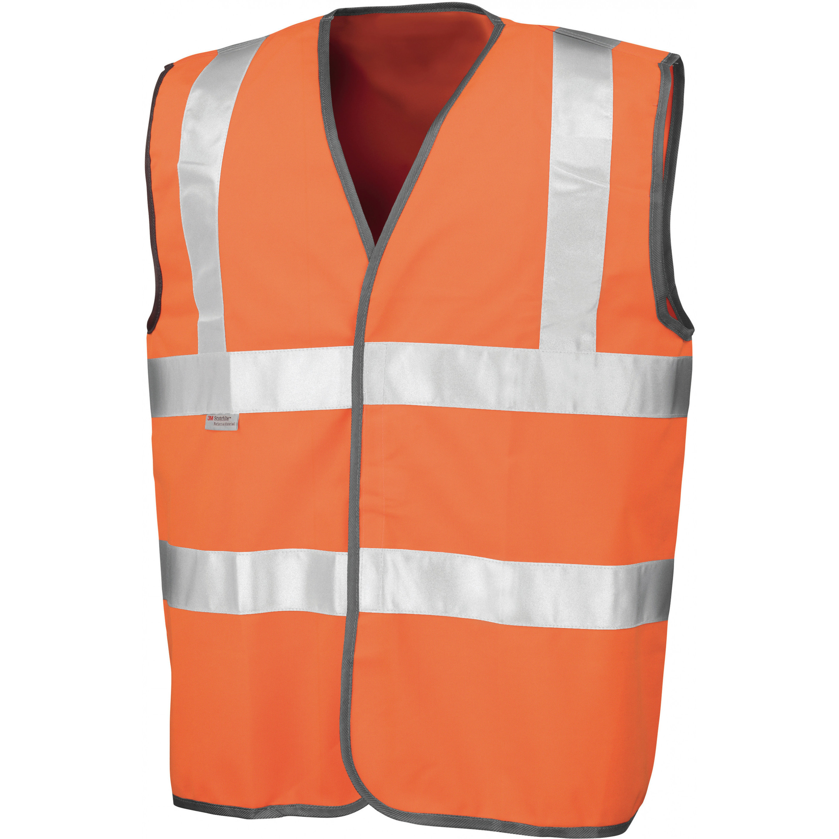Oranje reflecterend veiligheidsvest 2XL -