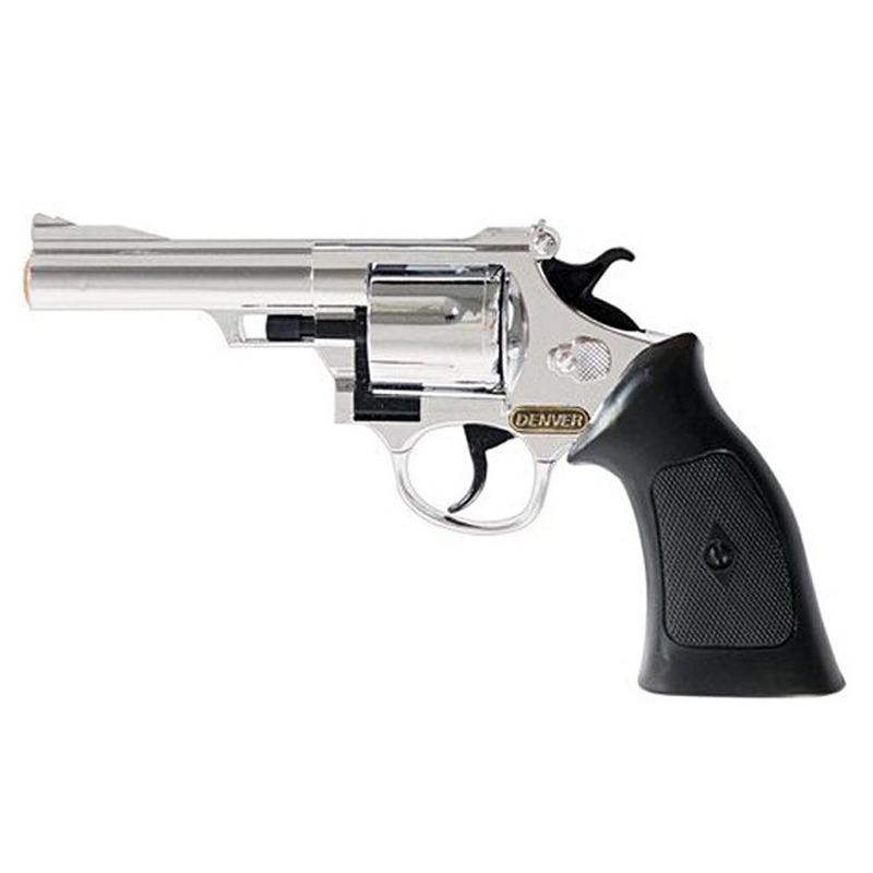 Speelgoed revolver pistool met 12 plaffertjes schoten -