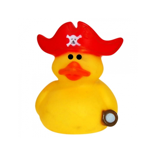 Badeendje Kapitein Red 5 cm -