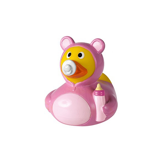 Badeendje roze hoera een meisje geboren -