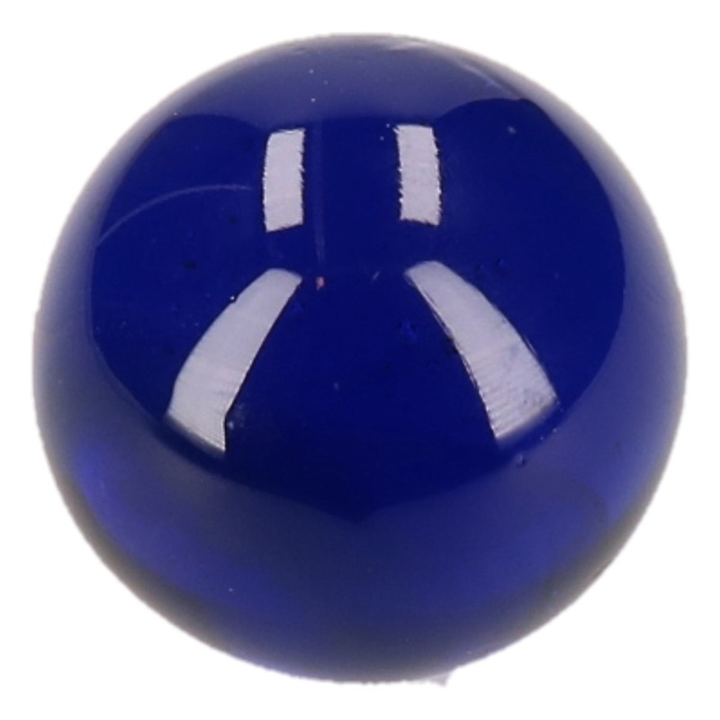 Knikkers XXl formaat - blauw - dia 6 cm - Bonken - Mega grote knikkers speelgoed -