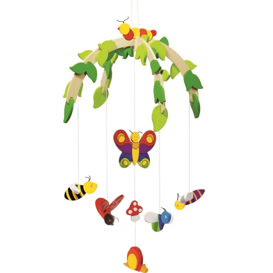 Baby mobiel insecten -
