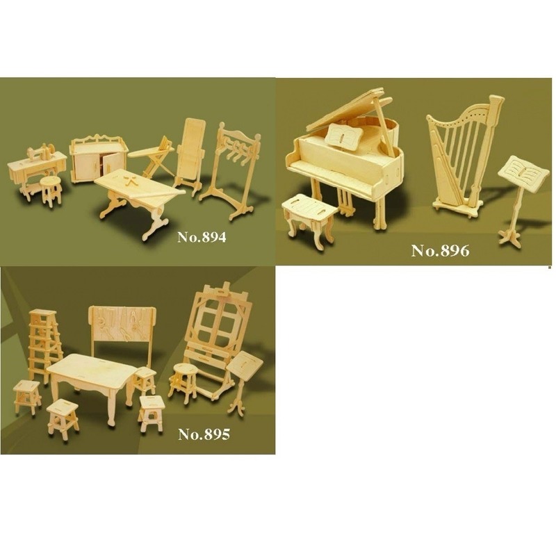 Poppenhuis meubels hobby -